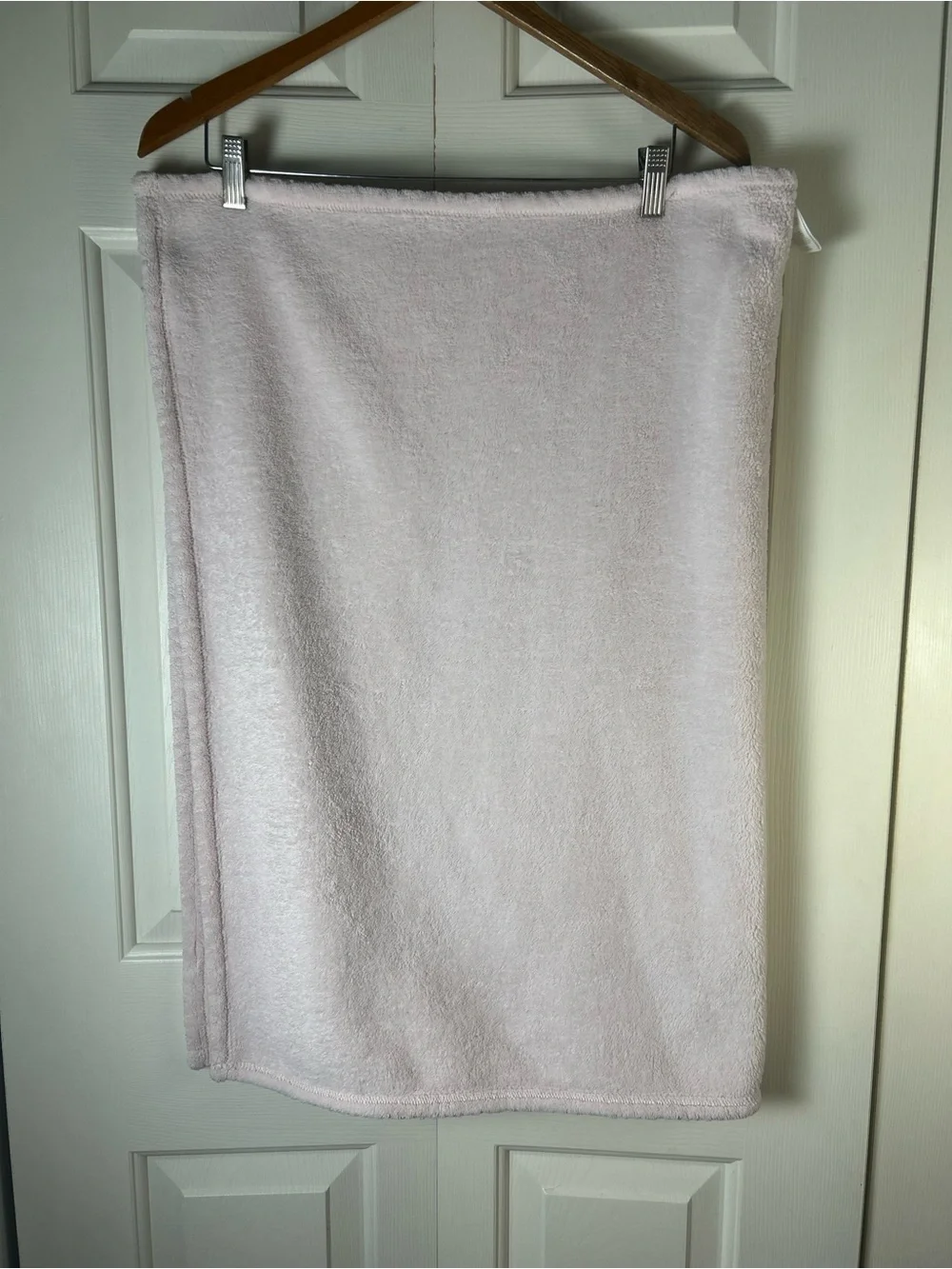 Cloud Island Solid Light Pink Baby Blanket Soft Plush Security Lovey